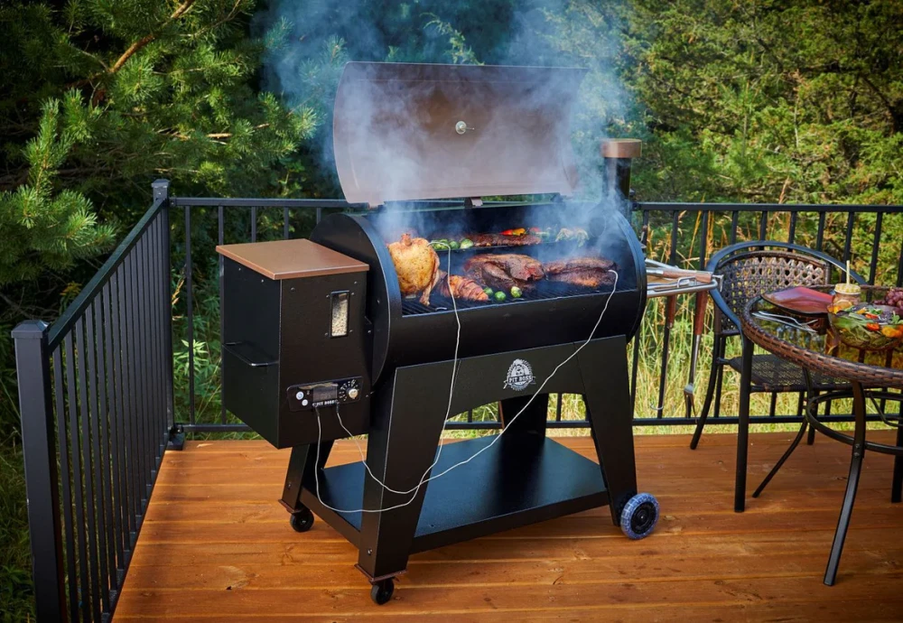 combination grill and smoker